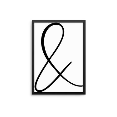 Ampersand II - D'Luxe Prints