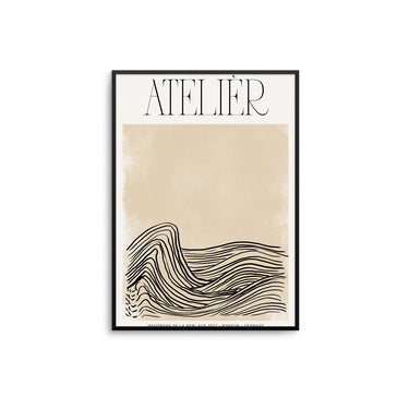 Atelier Waves I - D'Luxe Prints