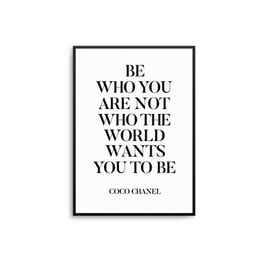 Be Who You Are - D'Luxe Prints
