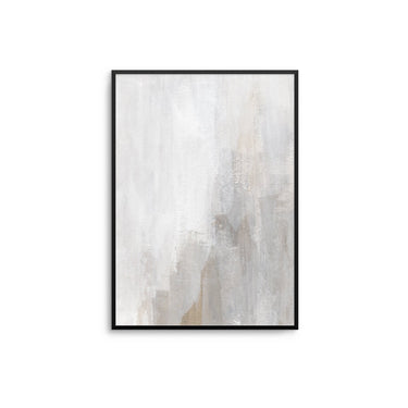 Beige Grey Canvas Abstract II - D'Luxe Prints
