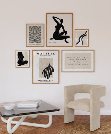 Beige Lane Gallery Set - D'Luxe Prints