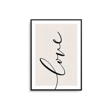 Beige Love - D'Luxe Prints
