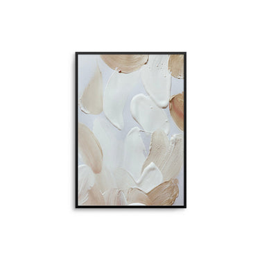 Beige Tone Acrylic Strokes II - D'Luxe Prints