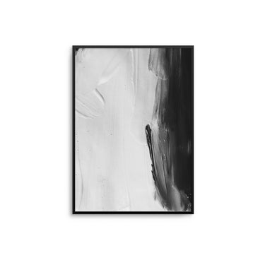 Black and White Strokes I - D'Luxe Prints