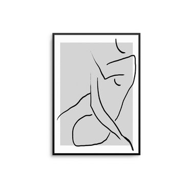 Body Femme Lines II - D'Luxe Prints