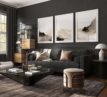 Celia Abstract Trio Set - D'Luxe Prints