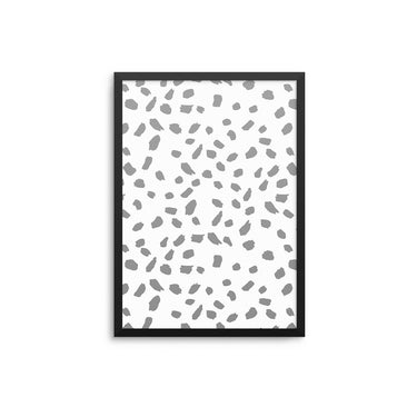 Dalmatian Print Grey|White - D'Luxe Prints