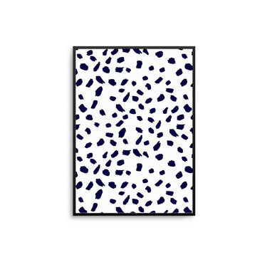 Dalmatian Print - Navy - D'Luxe Prints