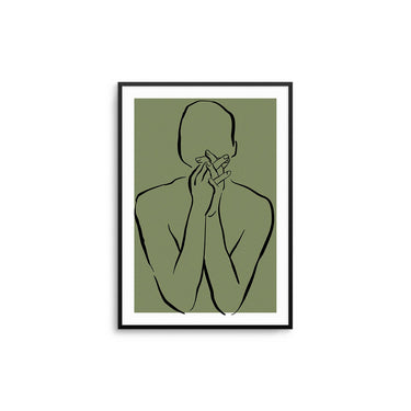 Deep Thoughts - Green - D'Luxe Prints