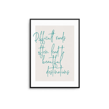 Difficult Roads II - D'Luxe Prints