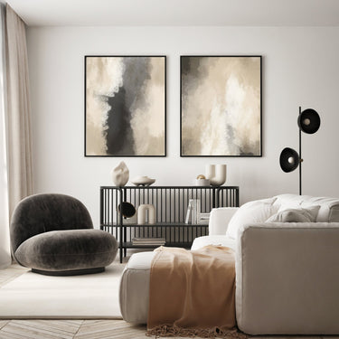 Dusk Abstract Set - D'Luxe Prints