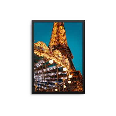 Eiffel Tower Funfair Paris - D'Luxe Prints