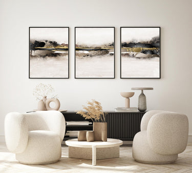 Ezra Abstract Trio Set - D'Luxe Prints