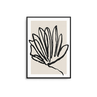 Fan Palm Lines - D'Luxe Prints