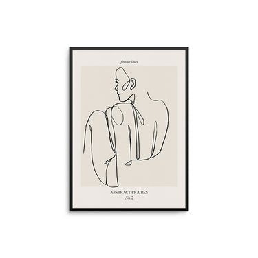 Femme Abstract Figure II - D'Luxe Prints