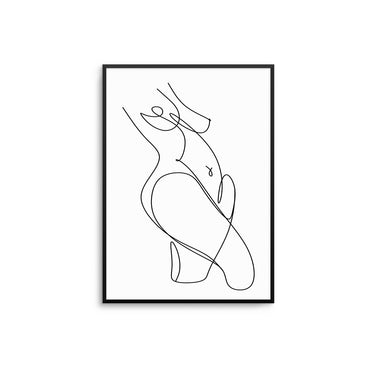 Femme Body Lines II - D'Luxe Prints