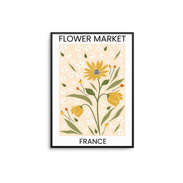 Flower Market - France - D'Luxe Prints