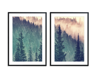 Forest Mist Duo Set - D'Luxe Prints
