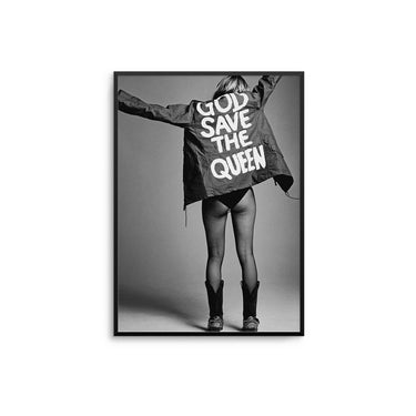 God Save The Queen - D'Luxe Prints