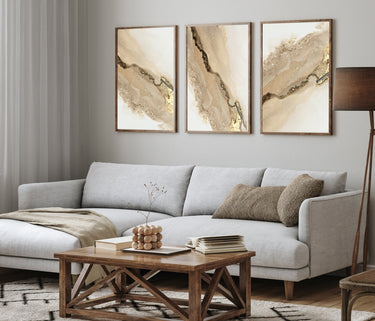 Golden Sands Trio Set - D'Luxe Prints