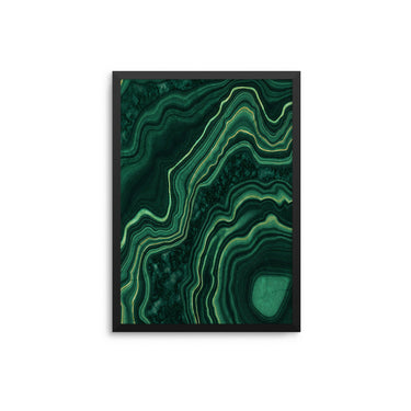 Green Malachite Gemstone - D'Luxe Prints