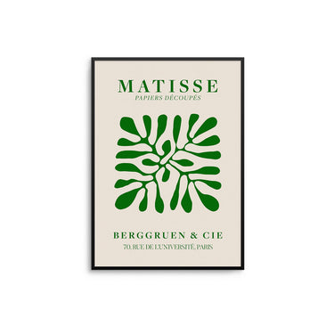 Green Matisse Cut Outs - D'Luxe Prints