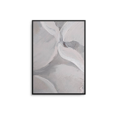 Greige Botanical Abstract I - D'Luxe Prints