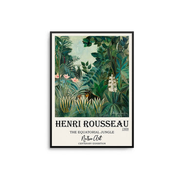 Henri Rousseau Jungle I - D'Luxe Prints