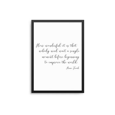 How Wonderful It Is... - D'Luxe Prints