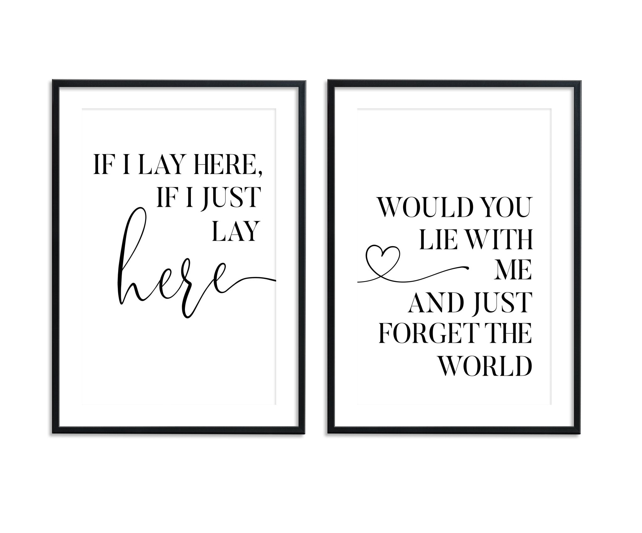 If I Lay Here Set – D'Luxe Prints