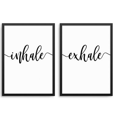 Inhale | Exhale Set - D'Luxe Prints