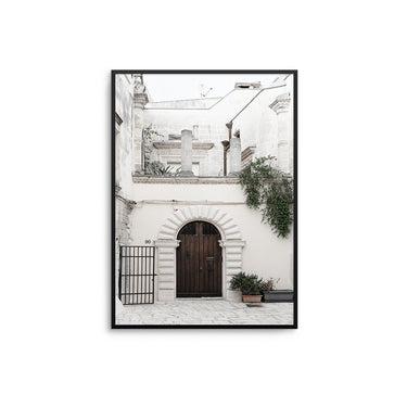 Italy Brown Door - D'Luxe Prints