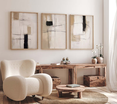 Karahi Abstract Trio Set - D'Luxe Prints