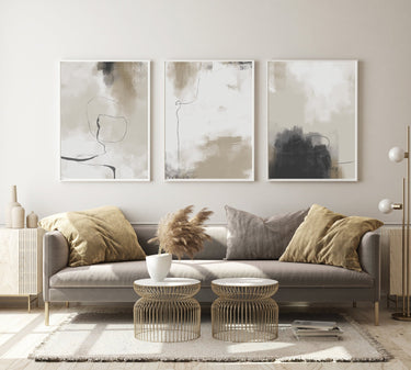 Kiara Abstract Trio Set - D'Luxe Prints
