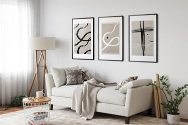 Kline Untitled Trio Set - D'Luxe Prints