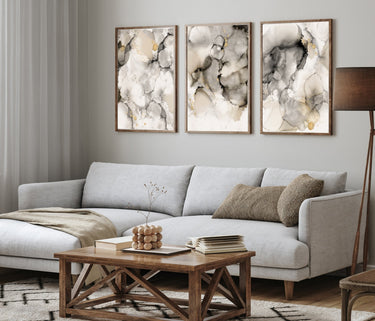 Lava Marble Trio Set - D'Luxe Prints