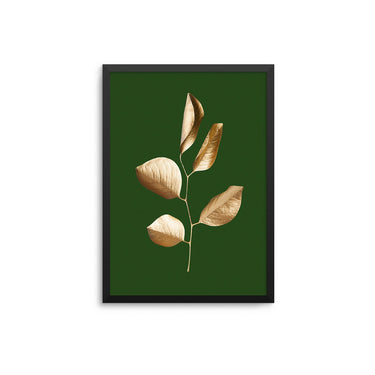 Leaves Gold Green - D'Luxe Prints