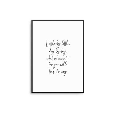 Little By Little - D'Luxe Prints