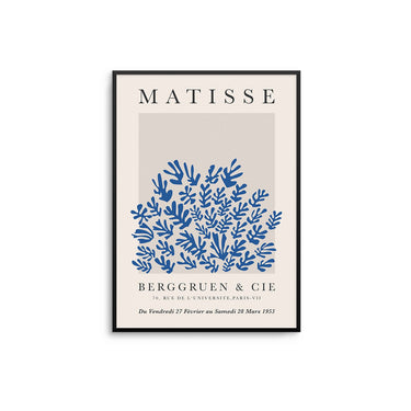 Matisse Botanical - Beige Blue - D'Luxe Prints