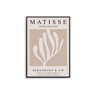 Matisse Cut Out Curve Poster - D'Luxe Prints