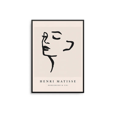 Matisse Face II - D'Luxe Prints