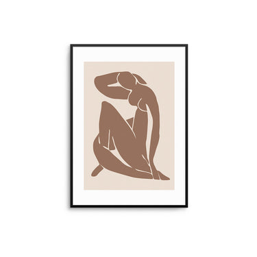 Matisse Pose - Brown - D'Luxe Prints