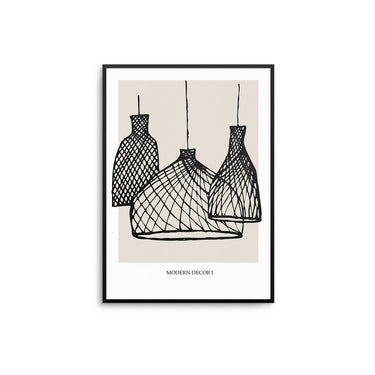 Modern Decor I - D'Luxe Prints
