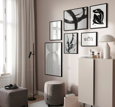 Monochrome Rope Gallery - D'Luxe Prints