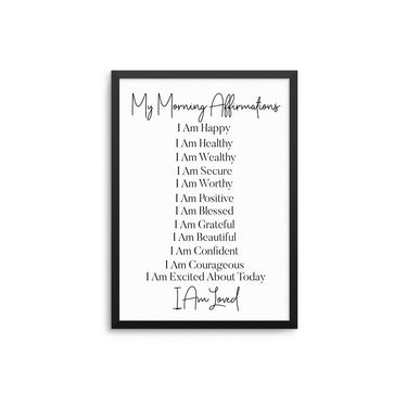 Morning Affirmations - D'Luxe Prints