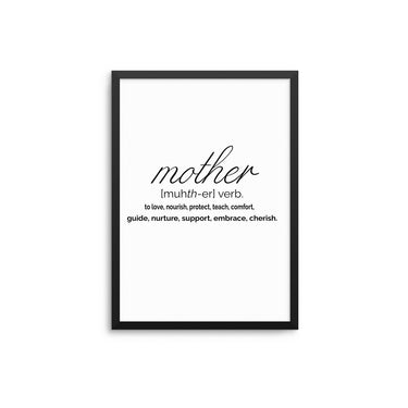 Mother Verb. - D'Luxe Prints