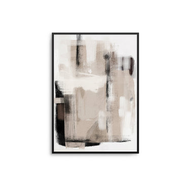 Muted Neutral Strokes III - D'Luxe Prints