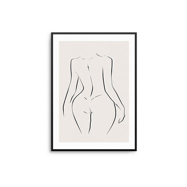 Naked - Beige - D'Luxe Prints