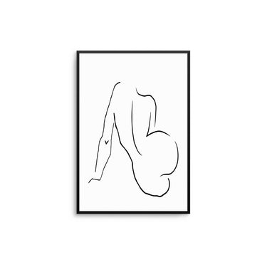 Naked Lines II - D'Luxe Prints