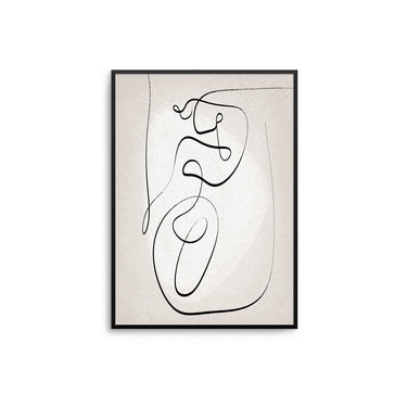Neutral Body Lines II - D'Luxe Prints